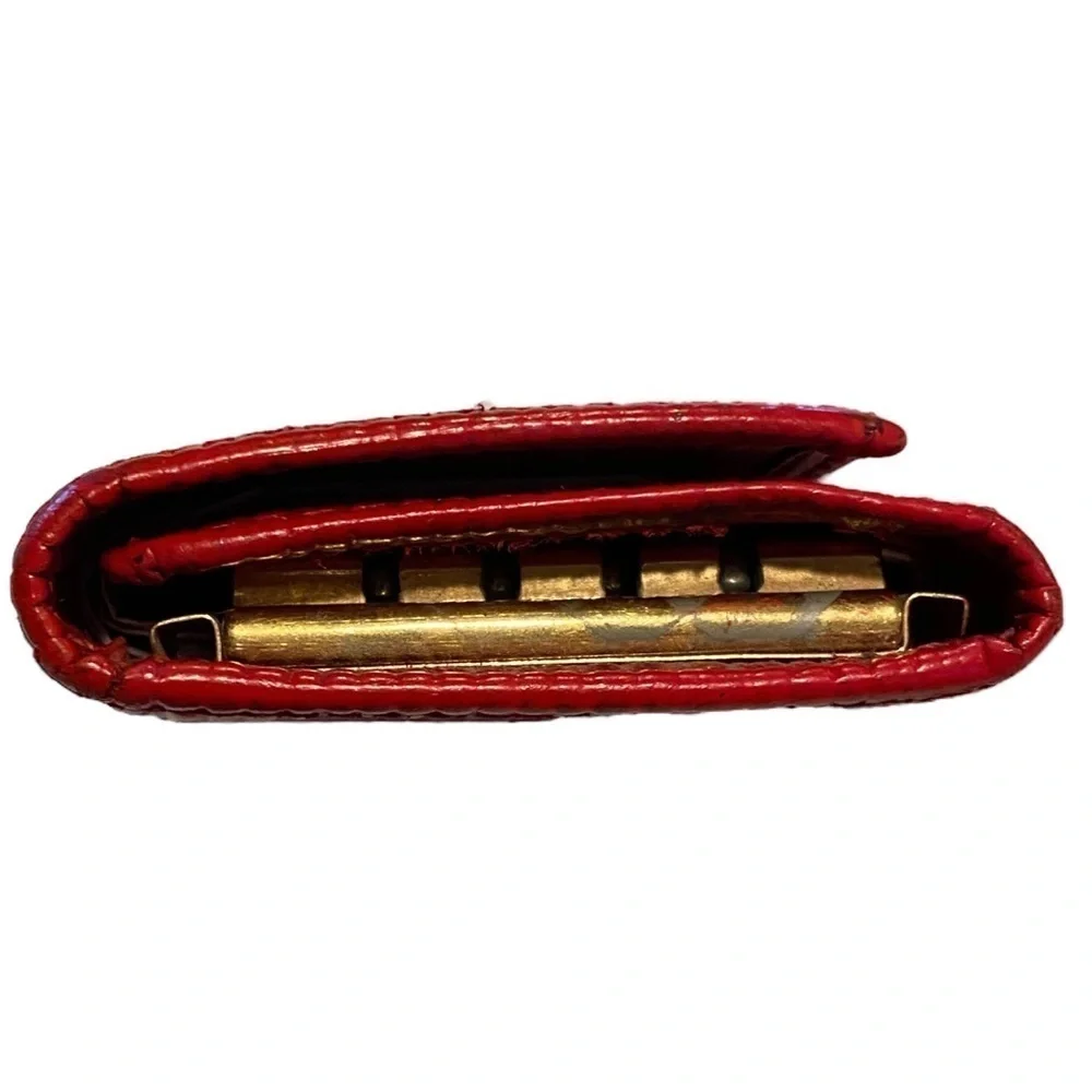 Louis Vuitton Red Epi Leather Key Wallet